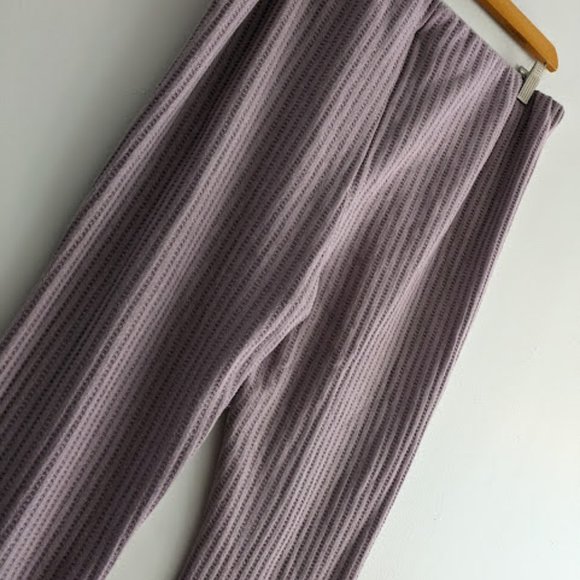 Urban Outfitters Lilac Waffle Knit Pants Size XXL - Picture 5 of 9